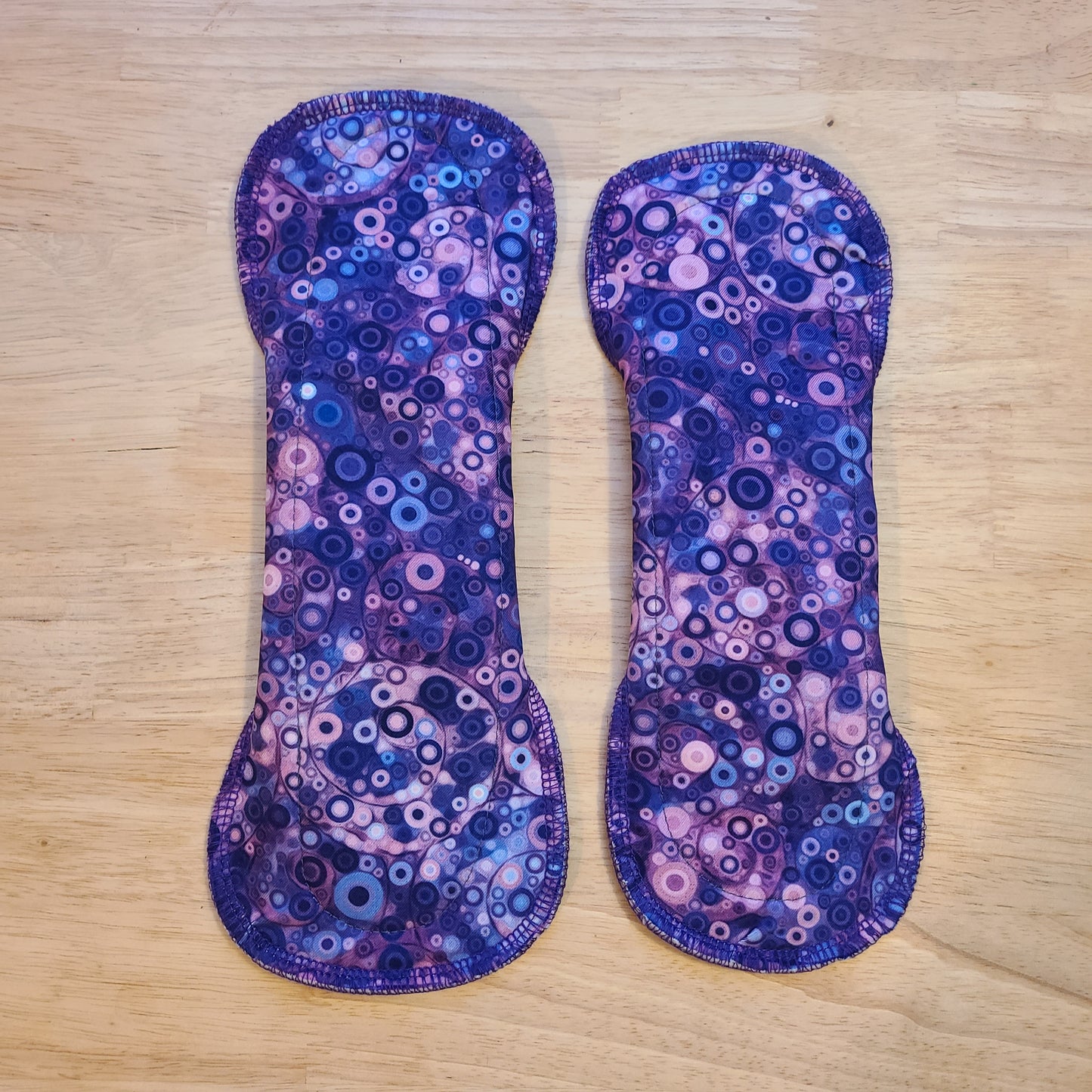 Purple Swirls Stay Dry Pad