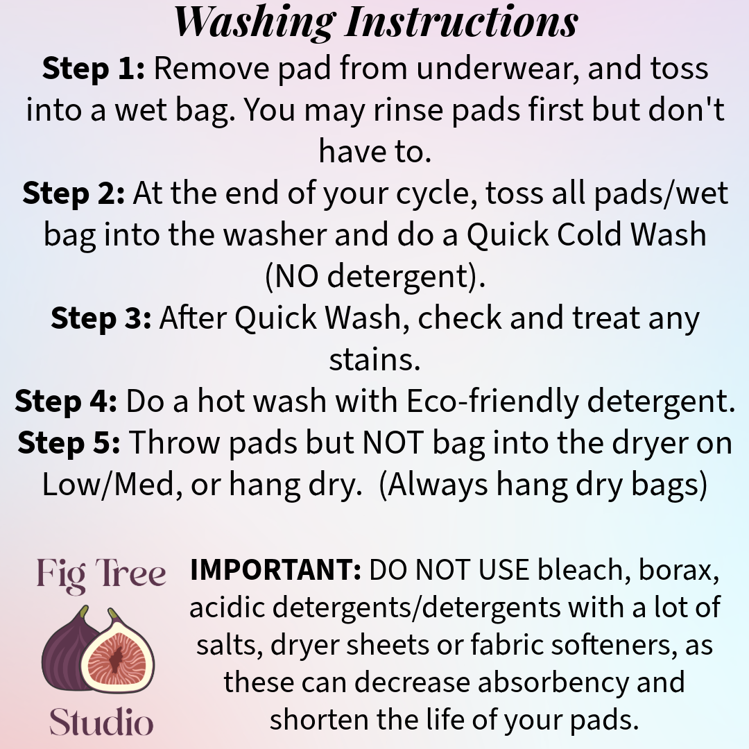 Amethyst Organic Cotton Velour Pad