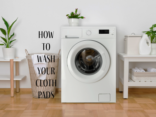 How to Wash Cloth Pads
