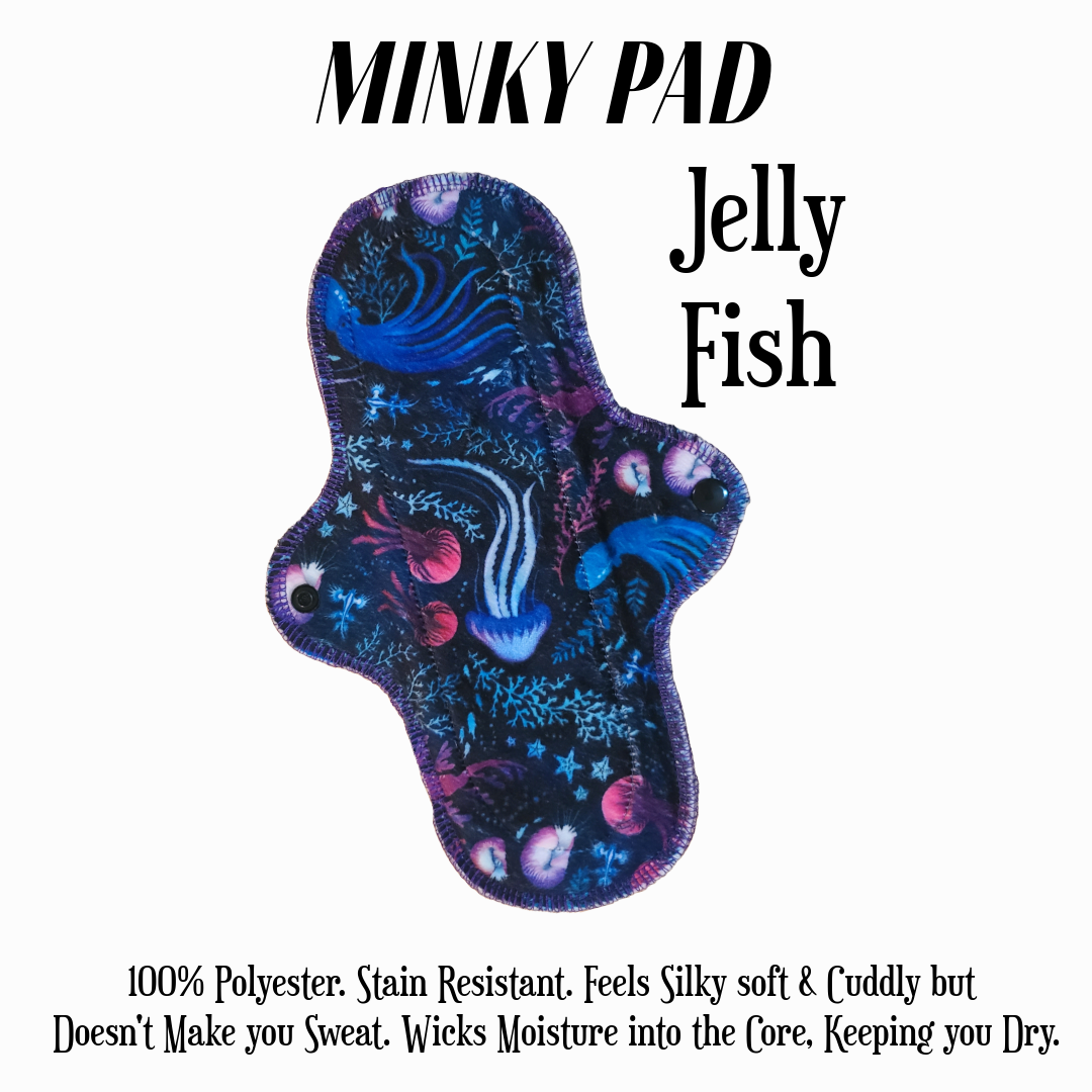 Jelly Fish Minky Pad