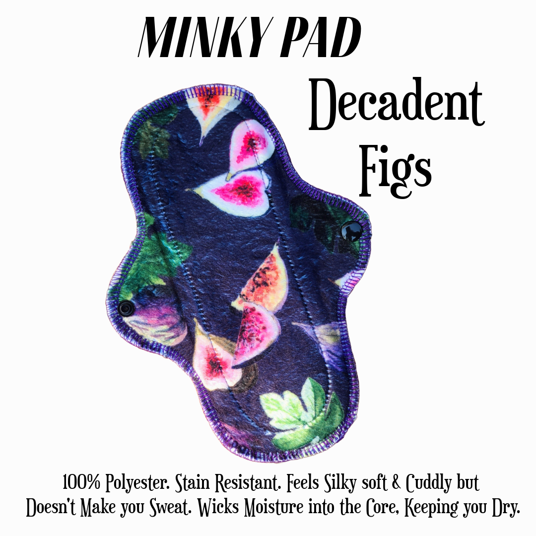 Decadent Figs Minky Pad